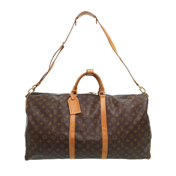 Louis Vuitton Keepall Bandouliere Bag Monogram Boston Travel - Picture 1 of 8